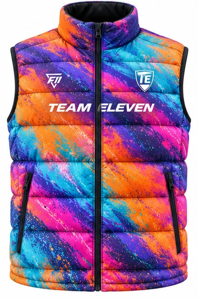 Spectrum Puffer Vest design concept