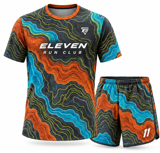 Topo Trail Running Kit design concept