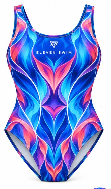 Kaleido One-piece Swimsuit design concept