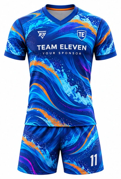 Tsunami Volleyball Kit design concept