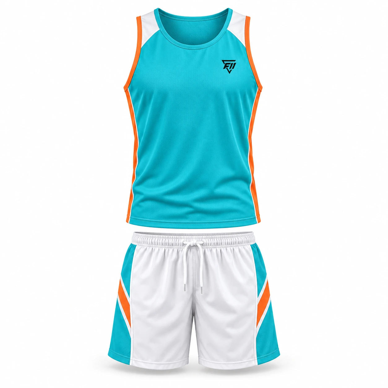 Turquoise & White Lacrosse Kit design concept