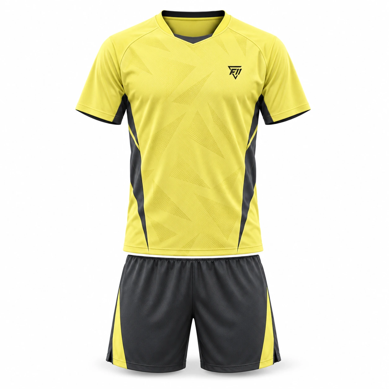 Yellow & Charcoal Court Kit design concept